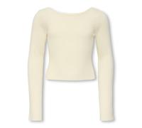 KIDS ONLY Longsleeve "Natasja" in Creme - Größe 146/152 | Kinder Longsleeves
