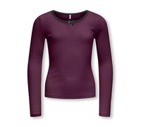 KIDS ONLY Longsleeve "Sofia" in Lila - Größe 122/128 | Kinder Longsleeves