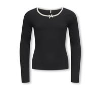 KIDS ONLY Longsleeve "Sofia" in Schwarz - Größe 134/140 | Kinder Longsleeves