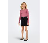 KIDS ONLY Mädchen Langarmshirt KOGTRINNY Life LS Glitter, Größe:122/128, Farbe:Rose Wine