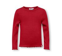 KIDS ONLY Longsleeve "Trinny" in Rot - Größe 110 | Kinder Longsleeves