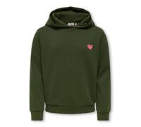 KIDS ONLY Mädchen Kapuzensweatshirt KOGLOLAS L/S Print Hood, Größe:134/140, Farbe:Forest Night