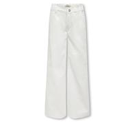 KIDS ONLY Mädchen Kogcomet Life Wide DNM Guo020 Noos Jeanshose, Weiß, 146 EU