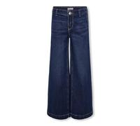 KIDS ONLY Mädchen Kogcomet Wide DNM PIM Noos Hose, Dark Blue Denim, 116 EU