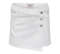 Kids ONLY Mädchen Kogjenny Skort DNM Pim020 Hosenrock, Weiß, 134 EU