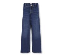 KIDS ONLY Mädchen Kogsylvie Clean Wde Leg DNM Bj13964 Noos Jeanshose, Dark Blue Denim, 122 EU