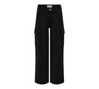 Kids Only Mädchen Cargo Wide Pant KOGYARROW-VOX STR CARGO black 140