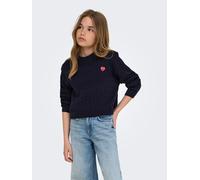 KIDS ONLY Pullover "Gibi" in Dunkelblau - Größe 134/140 | Kinder Pullover