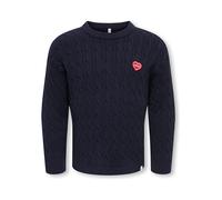 KIDS ONLY Pullover "Gibi" in Dunkelblau - Größe 92 | Kinder Pullover