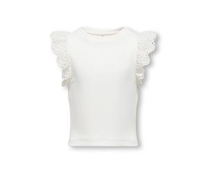 KIDS ONLY Shirt "Drea" in Weiß - Größe 146/152 | Kinder Oberteile