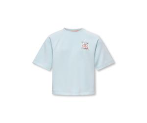 KIDS ONLY Shirt "Gada" in Hellblau - Größe 134/140 | Kinder Oberteile