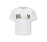 KIDS ONLY Shirt "Petal" in Weiß - Größe 128 | Kinder Oberteile