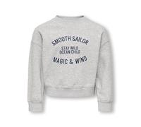 KIDS ONLY Sweatshirt "Betina" in Grau - Größe 134/140 | Kinder Sweatshirts Jacken