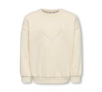 KIDS ONLY Sweatshirt "Kate" in Creme - Größe 122 | Kinder Sweatshirts Jacken