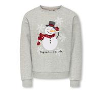 KIDS ONLY Sweatshirt "Xmas" in Grau - Größe 158/164 | Kinder Sweatshirts Jacken