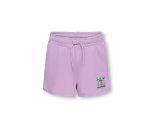 KIDS ONLY Sweatshorts "Ada" in Lila - Größe 134/140 | Kinderhosen