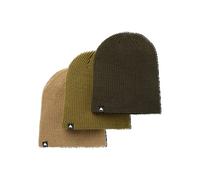 Kids' Recycled DND Beanie - 3er-Pack, Forest Night/Kelp/Martini Olive, Einheitsgröße