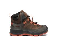 Kids Redwood WP Mid Wanderschuhe - Keen Coffee Bean / Picante 11 US Kids