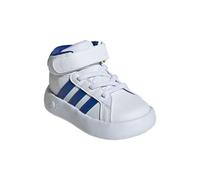 Grand Court Mid Kids Schuh Cloud White / Royal Blue / Ice Yellow 25