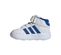 Grand Court Mid Kids Schuh Cloud White / Royal Blue / Ice Yellow 26 1/2