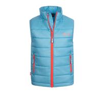 Kids Trondheim Vest Weste dolphin blue/spicy red 98