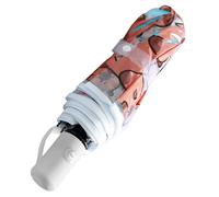 Kids Umbrella Folding, Weather Protection Canopy, Clear Dome Cover, Rainy Days, Capybara Cartoon Print, Quick Dry Fabric, Bubble Rain Umbrella, School Travel Outdoor Walking, Children Family Use