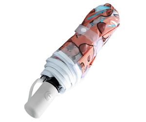 Kids Umbrella Folding, Weather Protection Canopy, Clear Dome Cover, Rainy Days, Capybara Cartoon Print, Quick Dry Fabric, Bubble Rain Umbrella, School Travel Outdoor Walking, Children Family Use