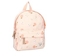 Kidzroom Kinder-Rucksack Perfect Picnic - Früchte & Blumen Rosa, Rosa, 31x23x8