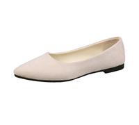 Kielsjajd Ballerinas Damen Elegant Trachtenschuhe Barfuss Ballerina Schuhe Slip-On Flache Brautschuhe Sommerschuhe Bequem Damenschuhe Festlich Balerinaschuhe Atmungsaktive Walkingschuhe