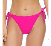 Kielsjajd Bikinihose Damen Schwarz - Damen Brasilianisch Klassische Bikinihose Elegantes Niedrige Taille Bikini Bottom Badehose Tanga Bikini Slip Strandbikinis Swimsuits zum Binden (XS)