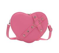 Kielsjajd Trachtentasche Damen Herzform Dirndl Tasche Oktoberfest Outfit Trachten Handtasche für Damen & Mädchen, Elegante Dirndltasche Leder Umhängetasche Schultertasche für Oktoberfest & Karneval