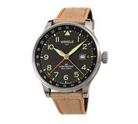 KIENZLE Armbanduhr Reisen GMT Quarz KG423A