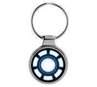 KIESENBERG ARC Reactor Iron Man Schlüsselanhänger Metall - Fan Geschenk im Superhelden Design A-90202