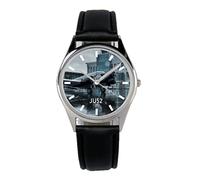 KIESENBERG Armbanduhr Junkers JU52 Geschenk Artikel Idee Fan Damen Herren Unisex Analog Quartz Lederarmband Uhr 36mm Durchmesser B-21234