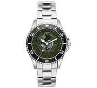 KIESENBERG Herrenuhr Soldat Militär Armee Totenkopf Fan Armbanduhr Geschenk Analog Quartz Metallband Uhr 21290