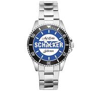 KIESENBERG Schalker Fußball Fan Uhr - Sportliche Armbanduhr im Fan-Design Stilvolle Herren- & Damen-Uhr mit Fußball-Motiv Geschenk für echte Schalker Fans 21174
