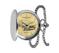 KIESENBERG Taschenuhr Vintage Silber Persönliches Geschenk für Jetta II Modellpflege Oldtimer Herren Uhr TA-5012