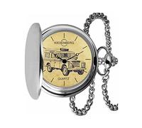 KIESENBERG Taschenuhr Vintage Silber Persönliches Geschenk für Series 3 Herren Uhr TA-5509