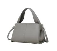 KIFSDLF Leder Tote Handtaschen for Frauen Designer Cloud Hobo Arbeit Damen Schulter Umhängetaschen für Arbeit Uni Schule Freizeit(Gray)