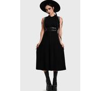 KIHILIST by KILLSTAR SKULTRA SLEEVELESS KNIT DRESS Langes Kleid schwarz in XL