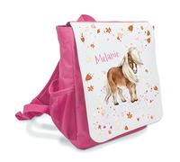 Kilala Kinderrucksack Pony mit Namen KIndergartentasche Kiga Geschenk Mädchen Shetlandpony Pferdefreunde ab 3 Jahre (Pony)