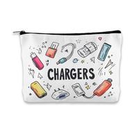 Kilener Ladekabel-Organizer-Tasche, Reise-Kosmetiktasche für Damen, tragbares Ladegerät, Aufbewahrungstasche, Reiseelektronik-Organizer-Taschen für Damen und Herren, Geburtstagsgeschenk für Familie