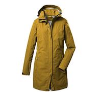 Killtec Damen 2 1/2 Lagen Funktionsparka/Parka mit abzippbarer Kapuze KOS 93 WMN PRK; dunkelgelb, 40, 39143-000