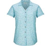 Killtec Damen Funktionsbluse/Bluse Kurzarm KOS 86 WMN WVN SHRT, hell Ocean, 50, 43773-000