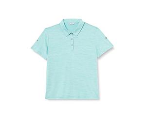 killtec Damen Funktions Poloshirt KOS 83 WMN PLSHRT, Aqua, 44, 39154-000