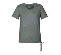 Killtec Damen Funktions T-Shirt Atmungsaktiv/Sportshirt Kurzarm KOS 497 WMN TSHRT, Mittelgrau, 46, 45094-000
