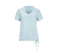 killtec Damen Funktions T-Shirt Lilleo WMN TSHRT F, Bali blau, 52, 37010-000