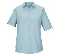 Funktionshemd KILLTEC "KOS 85 WMN WVN SHRT", Damen, Gr. 38, Normalgrößen, ocean, Obermaterial: 100% Polyester, Hemden, Schnelltrocknende Bluse, krempelbare Ärmel, vielseitig kombinierbar (65358935-38)