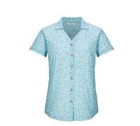 Killtec Damen Funktionsbluse/Bluse Kurzarm KOS 86 WMN WVN SHRT, hell Ocean, 44, 43773-000