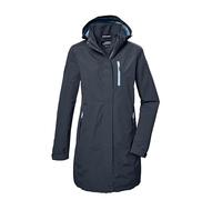 killtec Damen Funktionsparka/Parka mit abzippbarer Kapuze KOS 30 WMN PRK, deep water, 36, 42918-000